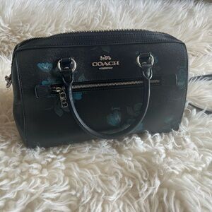 Coach Black Floral Women's Bag